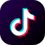 TikTok logó Legeldle social media oldalhoz
